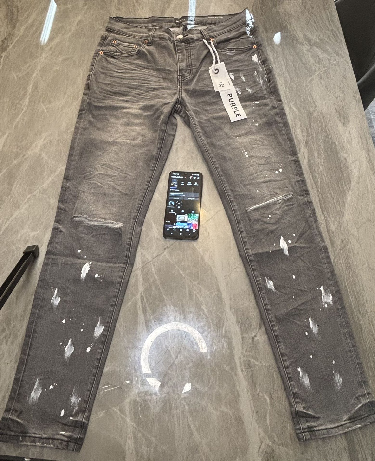 Purple Jeans Multiple Sz Available