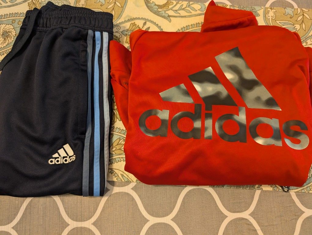 Adidas Items - Men's Small Hoodie and Track Pants