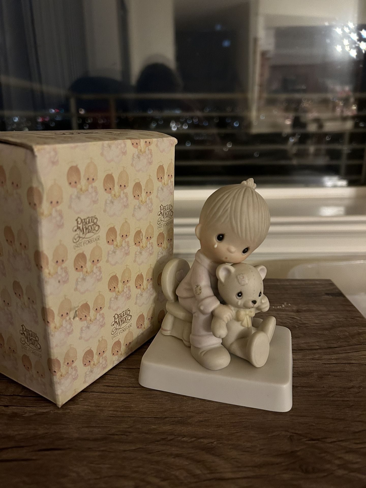 Precious Moments “Bear Ye One Another’s Burdens “