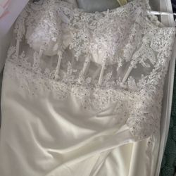 Plus Size Brand New Wedding Dress – Never Worn, Full of Grace