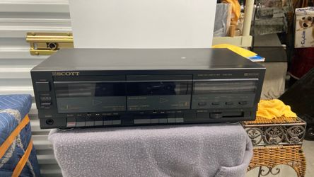 Scott cassette player and recorder