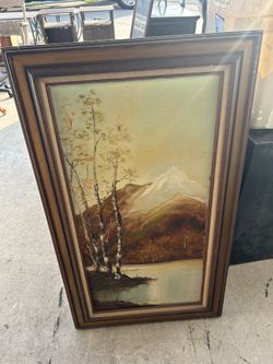 Beautiful scenic painting