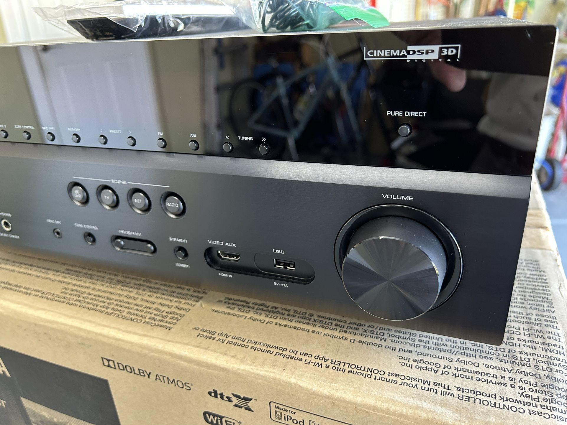 Yamaha Receiver TSR-7810 (700 Watt, 7.2 CH 4k