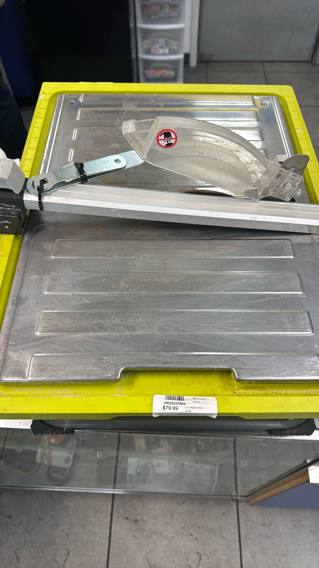 Ryobi Tabletop Wet Saw