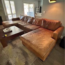 FREE DELIVERY leather Sofa Sectional