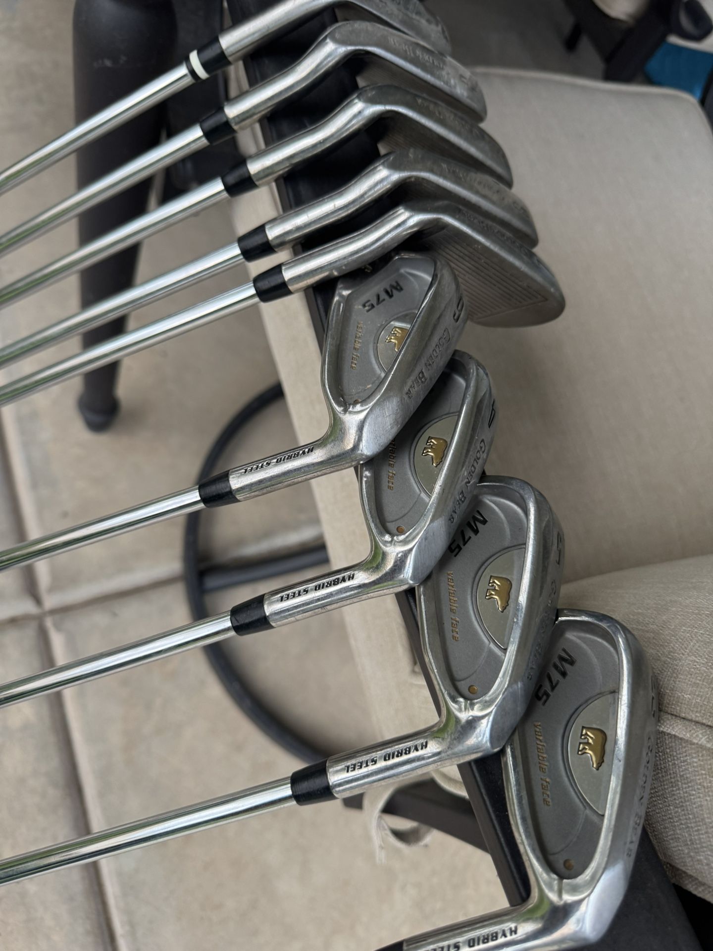 M75 Iron Set With Taylor Made Burner