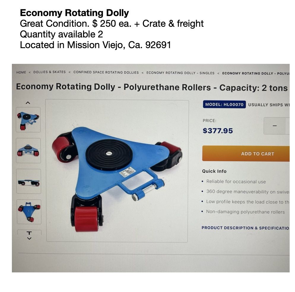 Economy Rotating Dolly