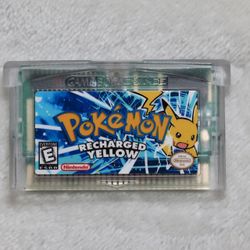 Pokémon Recharged Yellow Gameboy Advance GBA/DS Lite - Limited Edition