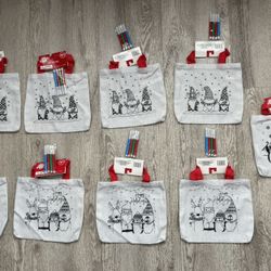 DIY Christmas tote bag 