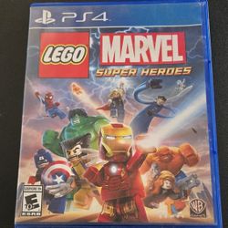 LEGO Marvel Super Heroes for the PlayStation 4 console.