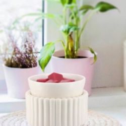 New 3 in 1 ceramic wax melts warmer in box.