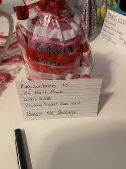 Pamper me package $5