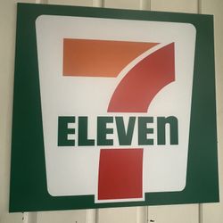 7-Eleven Birthday Part Foam Board 