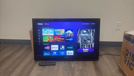 32” tv w remote