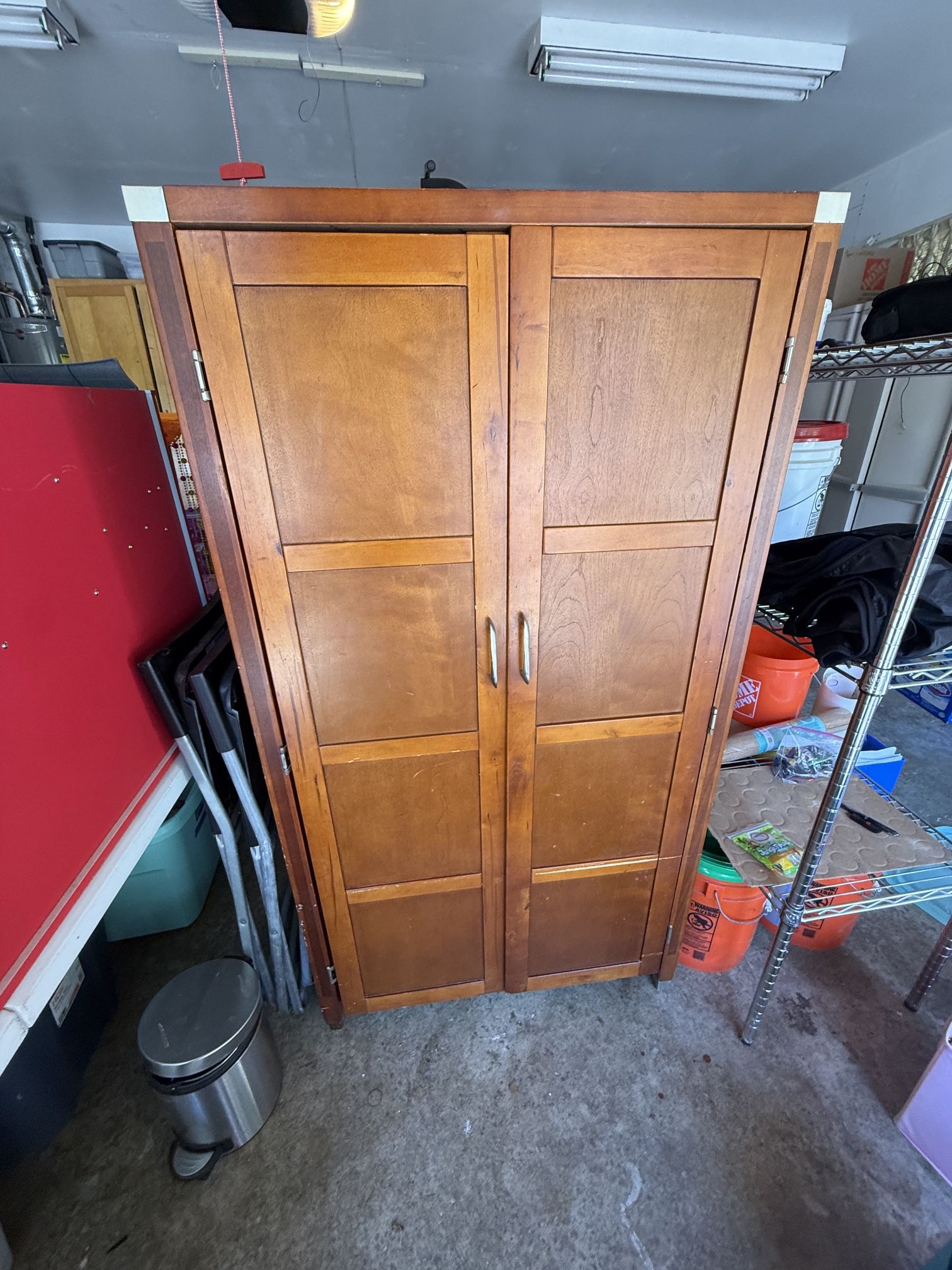 Super Cute Enclosed Desk Or Craft Cupboard