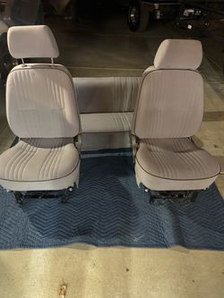 Upholstery from a Volkswagen Beetle