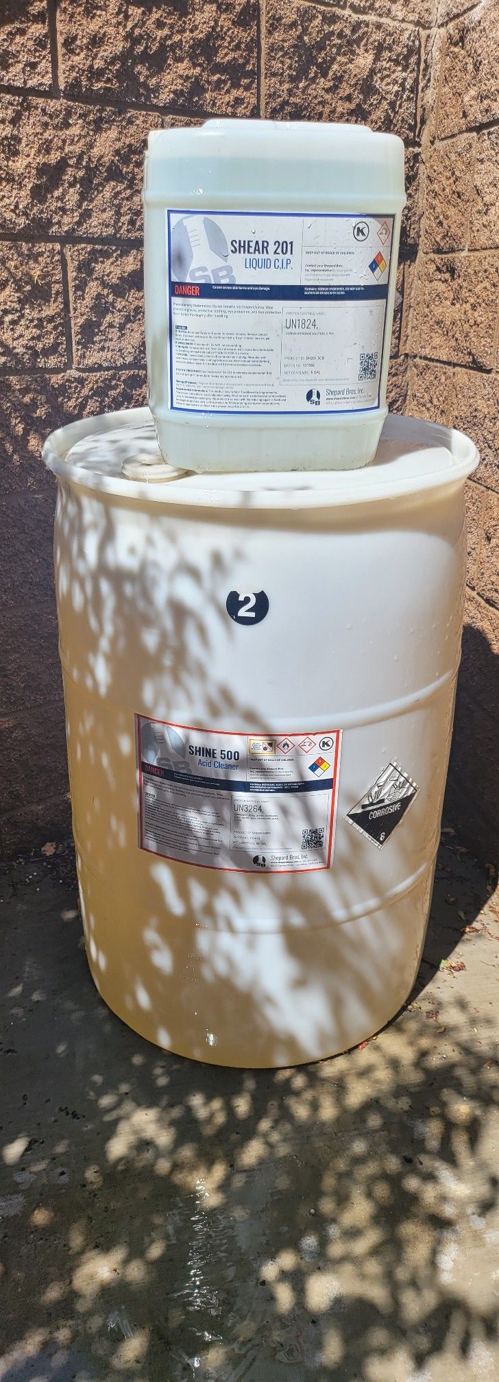 60 Gallons Of High-Quality Industrial Cleaning Chemicals (Acid & Alkaline)