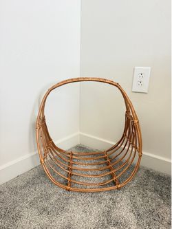 Ratan boho basket