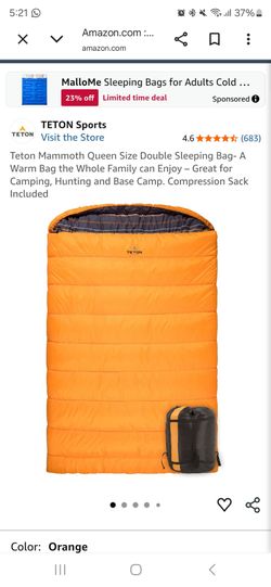 Sleeping bag Double Teton