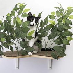 Two Cat Jungle Shelves