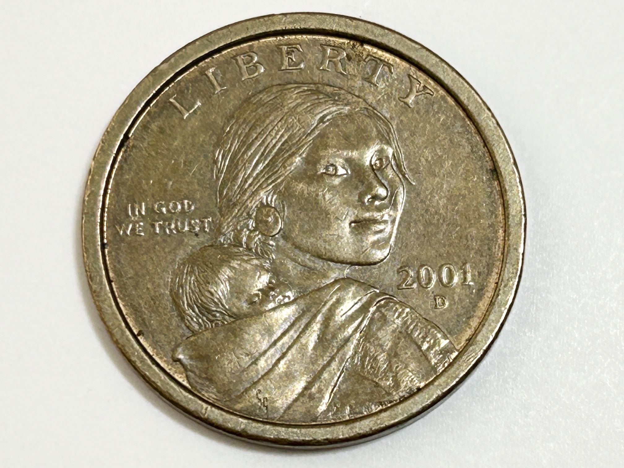 2001 D Secagawea  $1 Coin