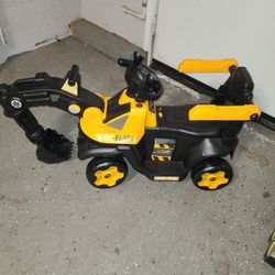 Excavator Powerwheel Almost New