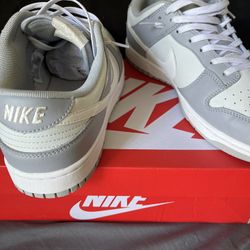 Nike Dunks ( Grey And White )