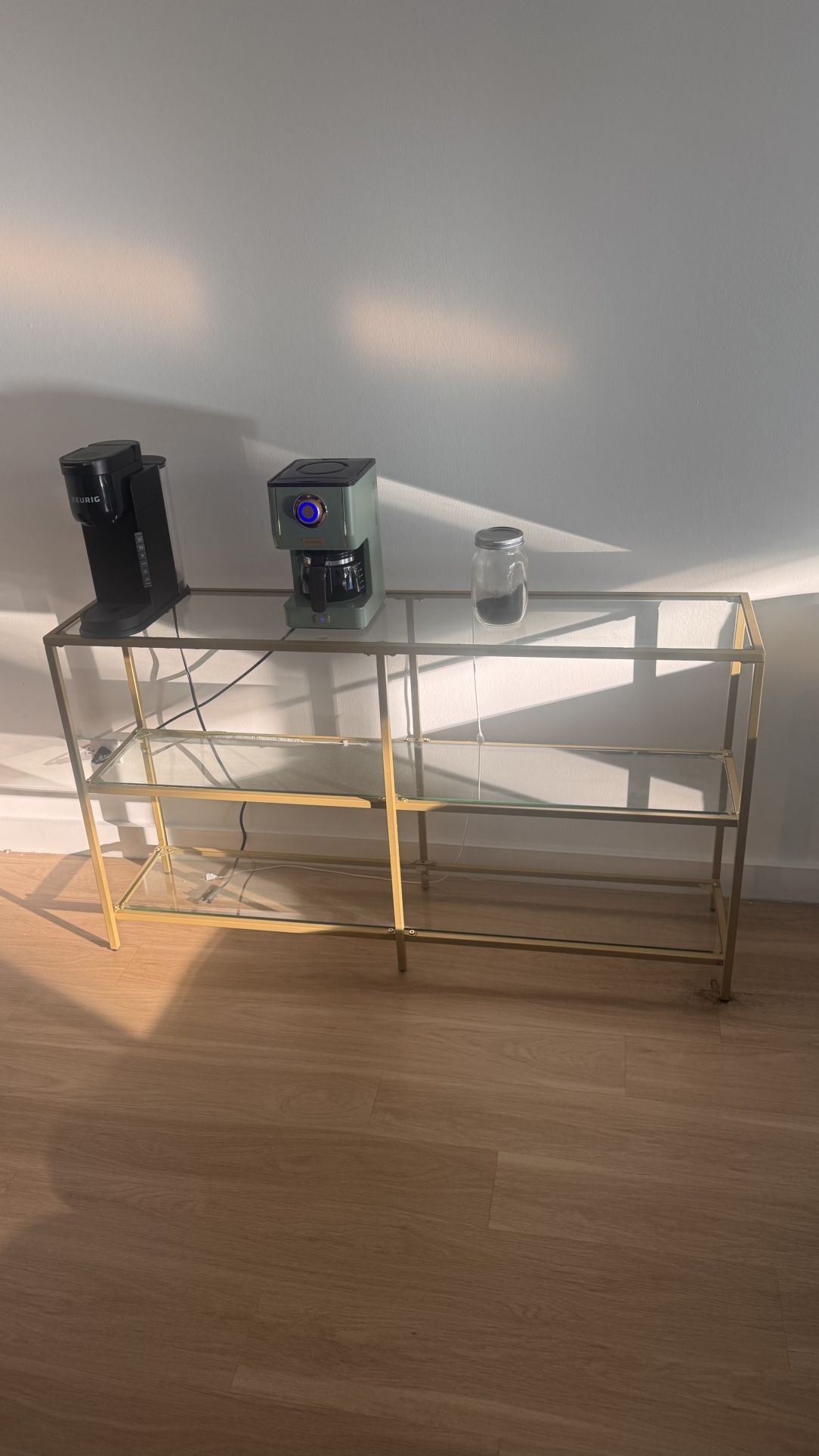 Coffee Table With Glass