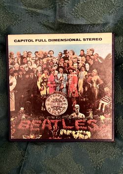 The Beatles Sgt. Pepper Rare Reel To Reel 