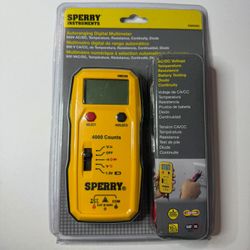 Sperry Instruments Auto-ranging Digital Multimeter DM6260