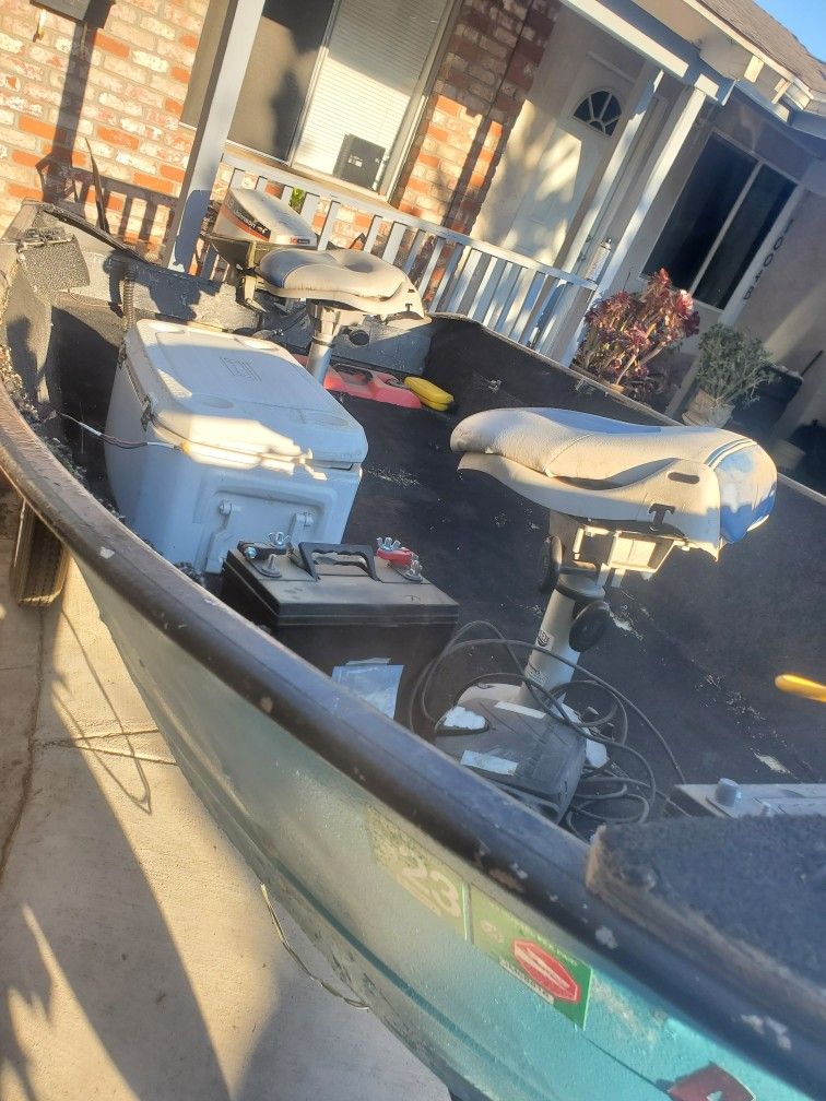Boat And Trailer