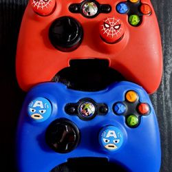 Custom Xbox 360 Controllers Marvel Themed