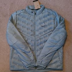 Nike Puffer Jacket Light Blue New with Tags size medium men