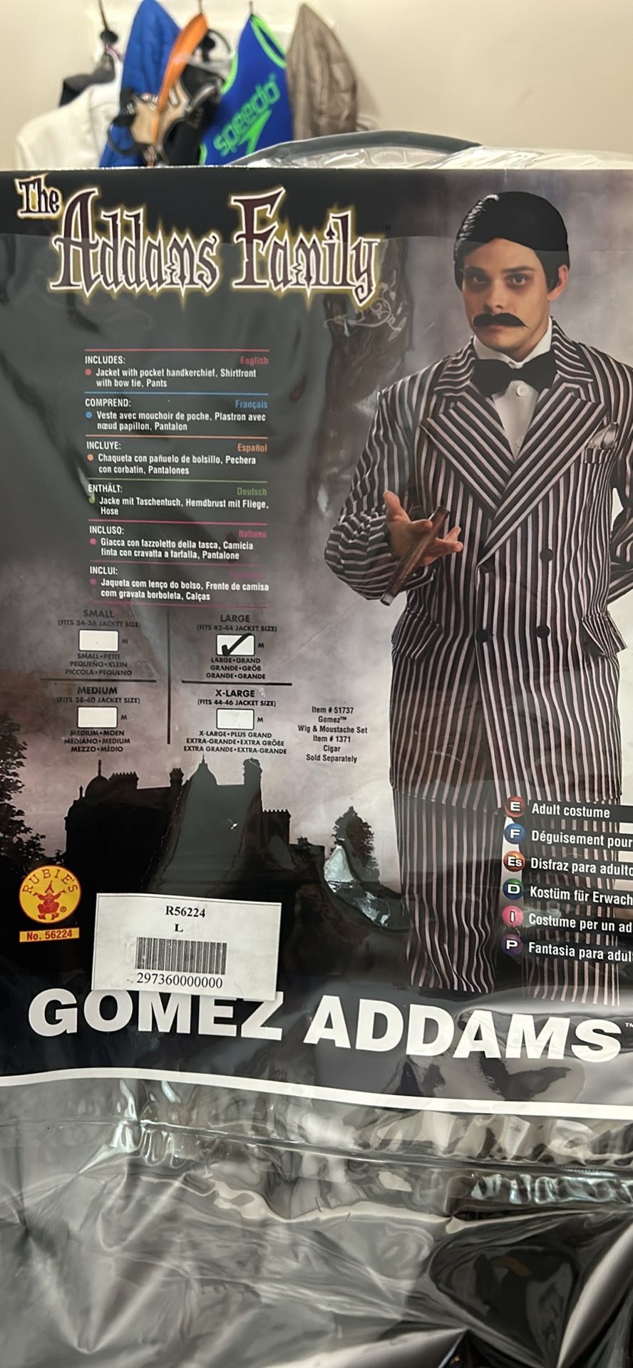 Adam’s Family Halloween Costume