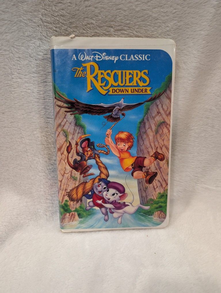 The Rescuers Down Under VHS Black Diamond Collection