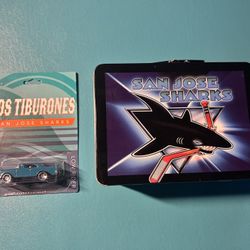San Jose Sharks Car And Lunch Box 