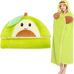 Avocado Hoodie Blanket