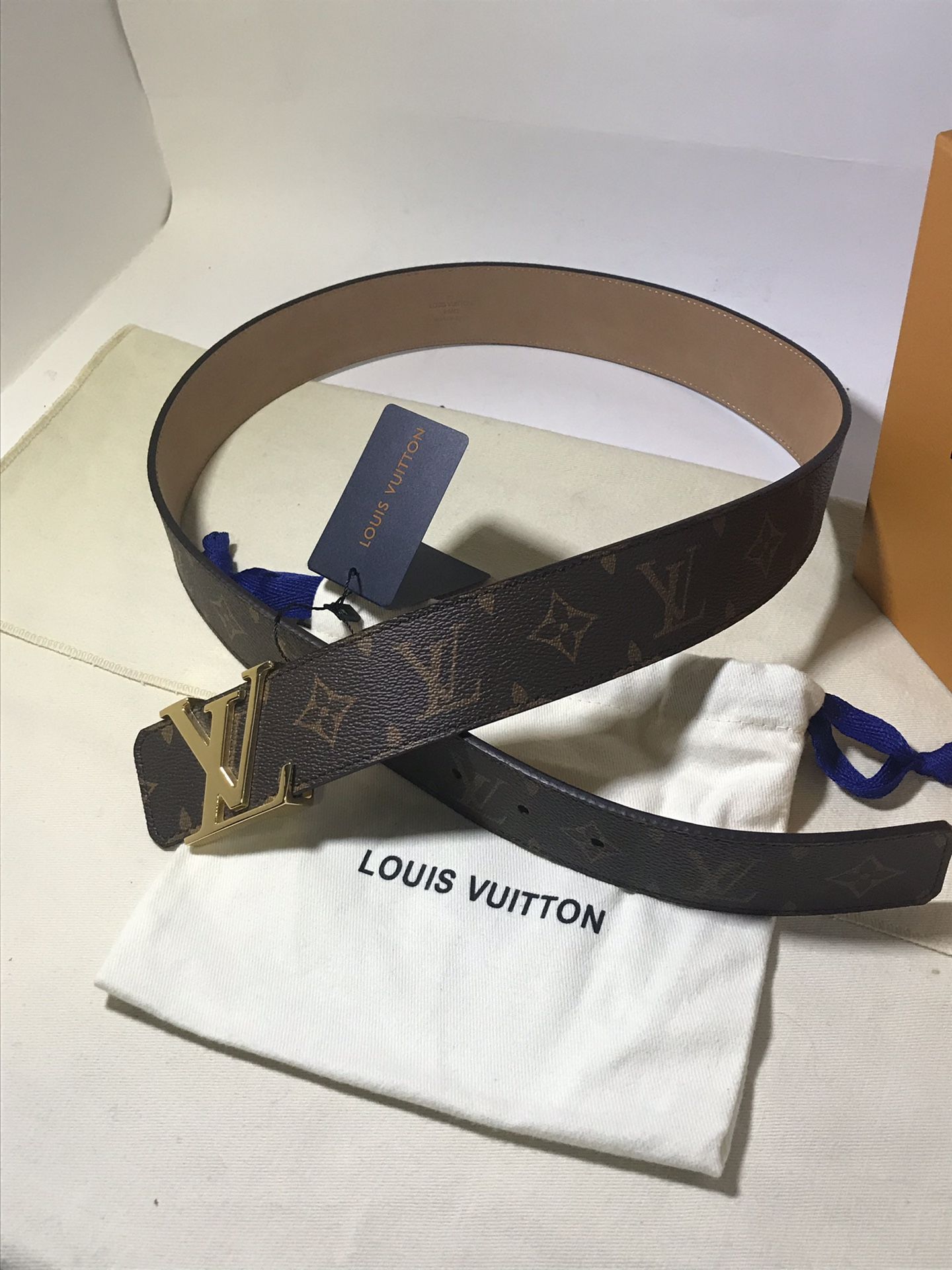 Louis Vuitton Brown Monogram Belt (Xmas Sale)