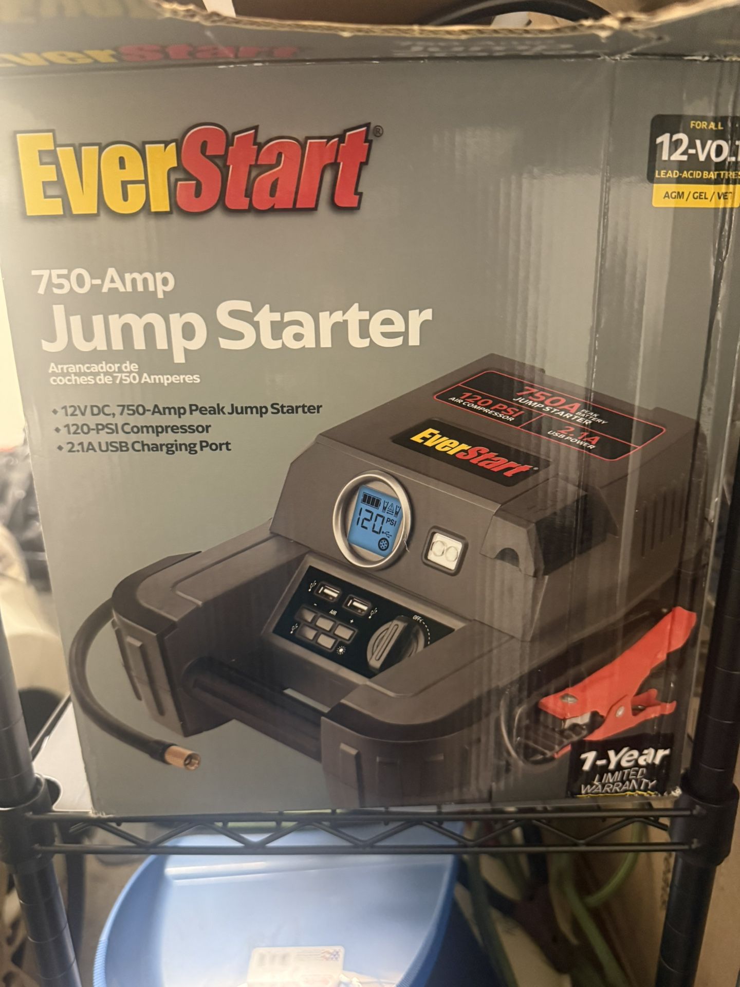EverStart 750-Amp Jump Starter