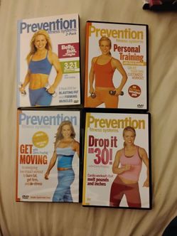 Prevention Fitness Systems DVD Lot of 4