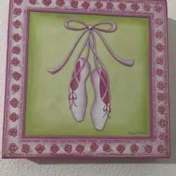 Decorative Wall Piece * Ballet Shoes  Wall Art * Firm $4.