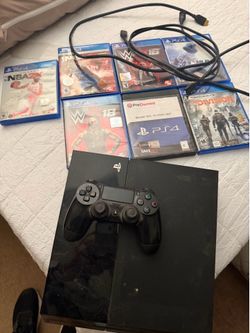 PlayStation 4 with 7 games