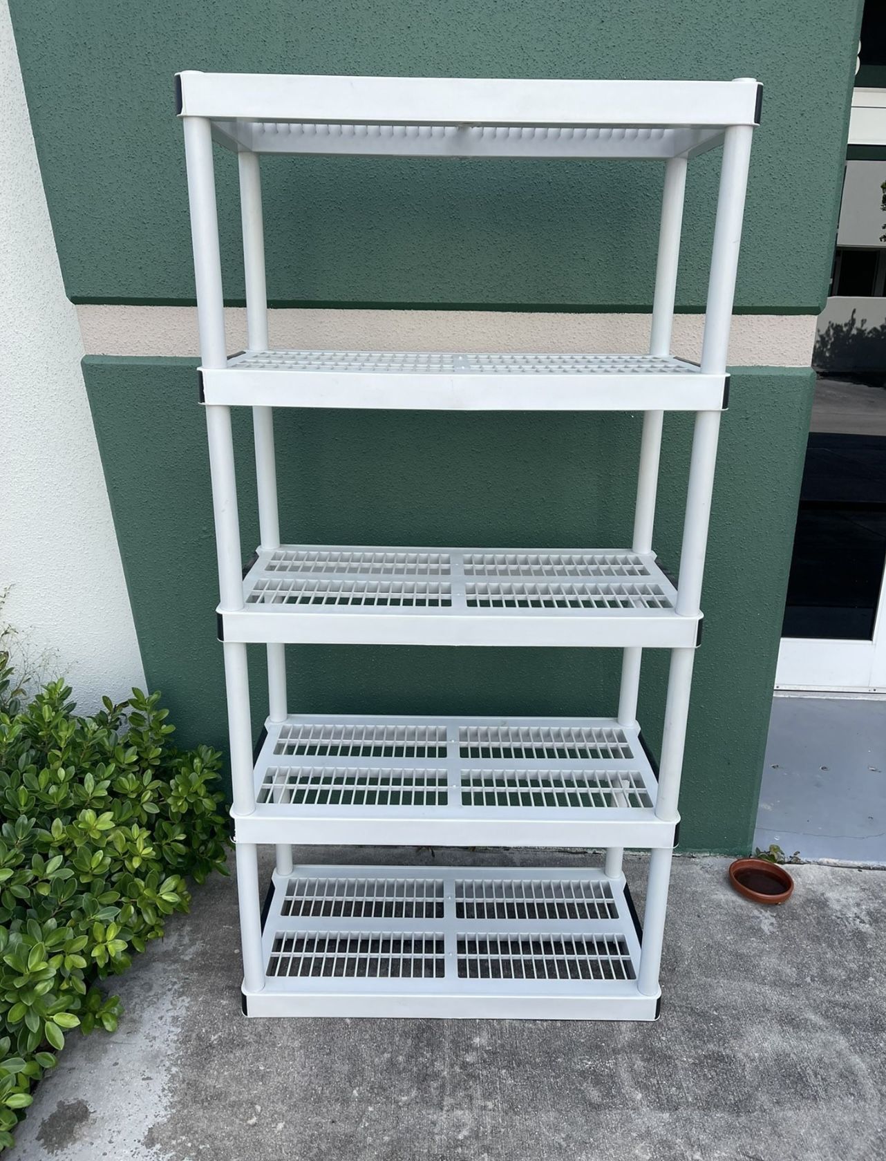 White Keter Storage Rack 72 X 36 X 18 Inches - Multiple Available