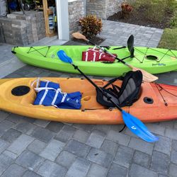 Kayaks (fishing) Plus Extras 