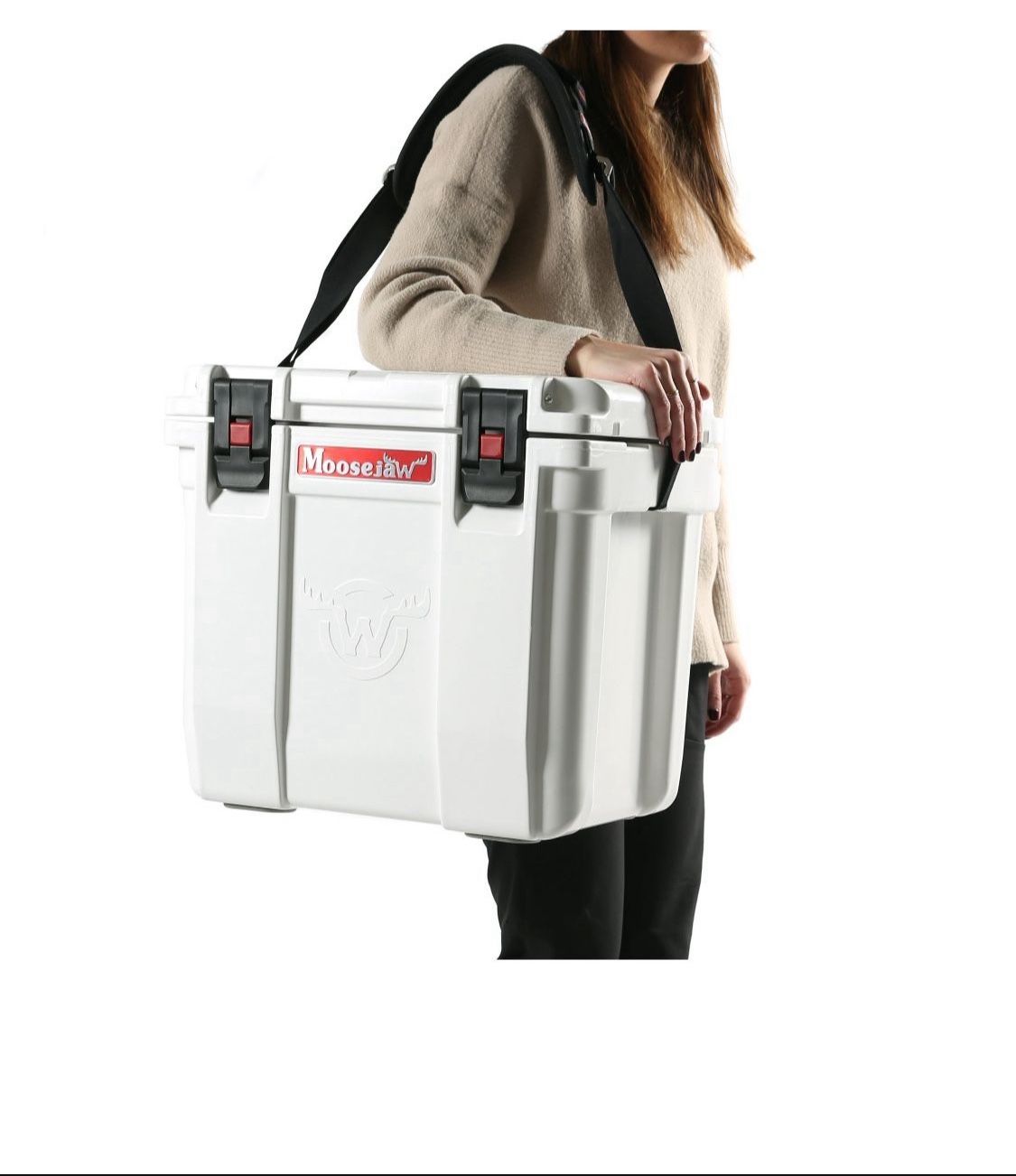 Moosejaw 25 Quart Ice Fort Hard Cooler with Microban,