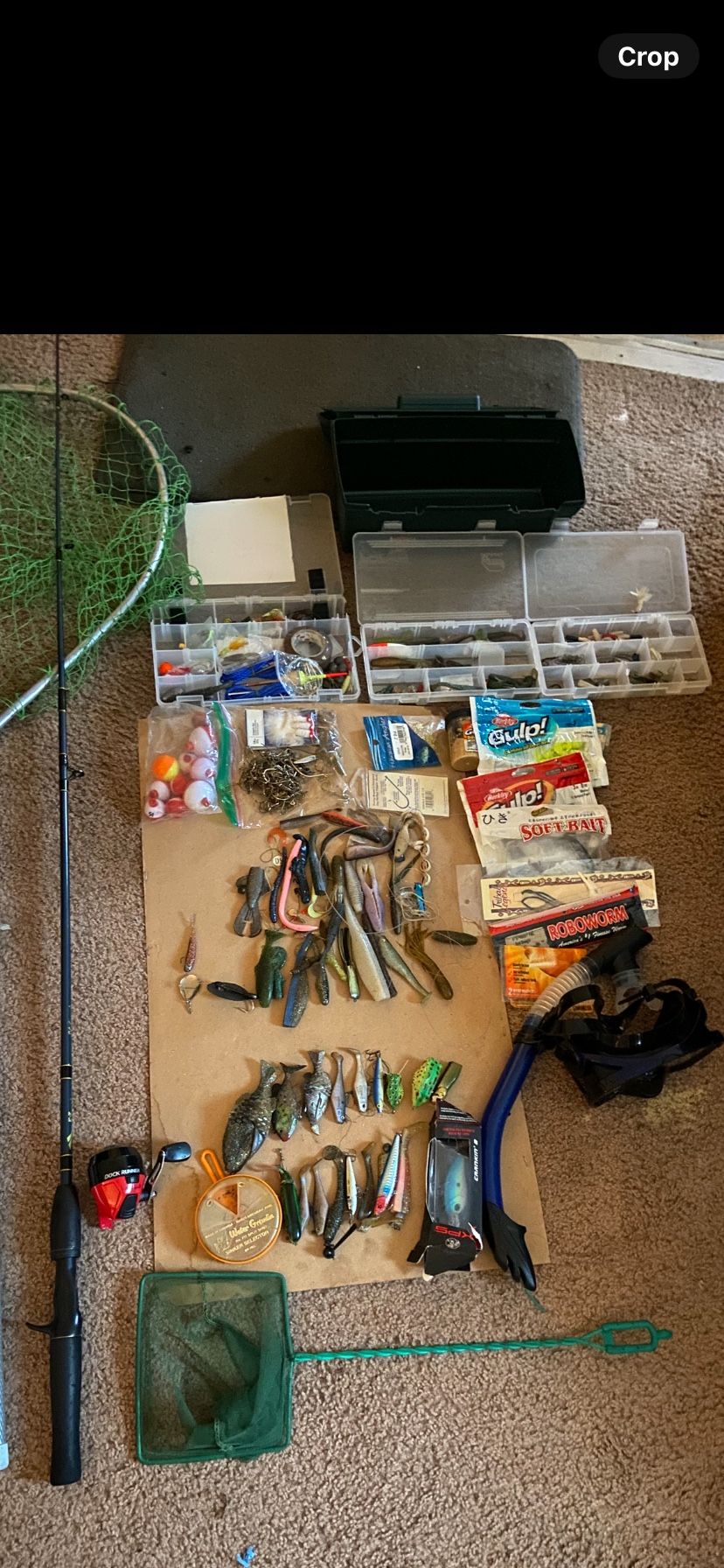 Fishing!! Fishing Rods, Fishing Net, Fishing Lure