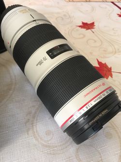 Canon Lens 70-200MM f2.8 IS II