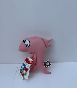 Dr. Seuss Cat In The Hat Movie Fish Pink Soft Toy 6” Official Merchandise 2003