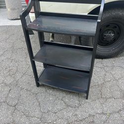 Folding Wood Shelf