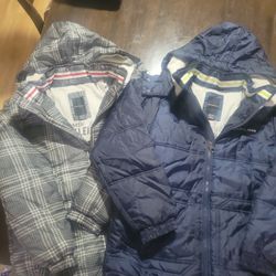 2 Calvin Klein Snow/winter Jackets 
